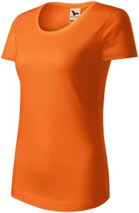 Ženska majica od organskog pamuka, naranča, XS