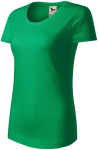 Ženska majica od organskog pamuka, trava zelena, 2XL