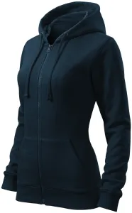 Ženska majica s kapuljačom, tamno plava, XL