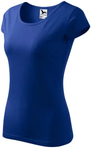 Ženska majica s vrlo kratkim rukavima, kraljevski plava, XS