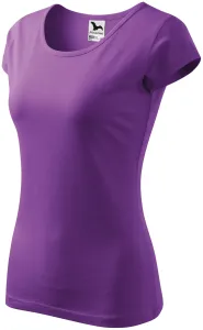 Ženska majica s vrlo kratkim rukavima, ljubičasta, XL