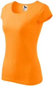 Ženska majica s vrlo kratkim rukavima, mandarinski, M