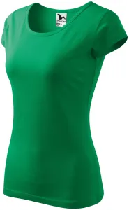 Ženska majica s vrlo kratkim rukavima, trava zelena, XS #256807