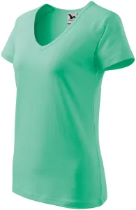 Ženska majica slim fit s rukavom od reglana, metvice, XS #253288