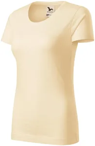 Ženska majica, teksturirani organski pamuk, badem, XL