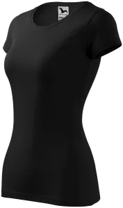 Ženska majica uskog kroja, crno, 2XL