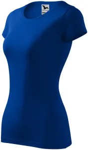 Ženska majica uskog kroja, kraljevski plava, XS