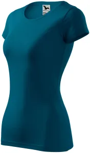 Ženska majica uskog kroja, petrol blue, 2XL