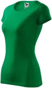 Ženska majica uskog kroja, trava zelena, XS #255369