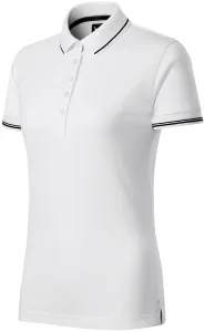 Ženska polo majica s kratkim rukavima, bijela, S #253035