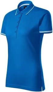 Ženska polo majica s kratkim rukavima, oceansko plava, M