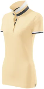 Ženska polo majica s ovratnikom gore, vanilija, XL