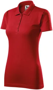 Ženska polo majica slim fit, crvena, S