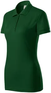 Ženska polo majica uskog kroja, tamnozelene boje, M #264862