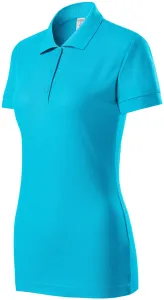 Ženska polo majica uskog kroja, tirkiz, XL