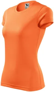 Ženska sportska majica, neonska mandarina, L #260720