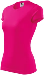 Ženska sportska majica, neonsko ružičasta, S #260704