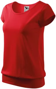 Ženska trendy majica, crvena, XS