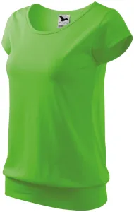 Ženska trendy majica, jabuka zelena, XL