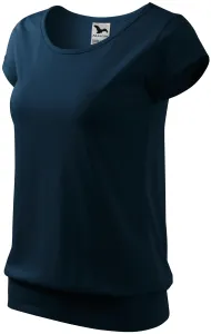 Ženska trendy majica, tamno plava, 2XL
