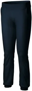 Ženske trenirke s džepovima, tamno plava, XL #262825