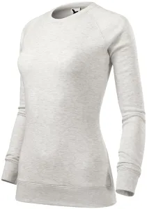 Ženski jednostavni pulover, bijeli mramor, M