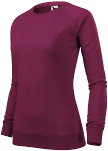 Ženski jednostavni pulover, šljiva mramor, XS