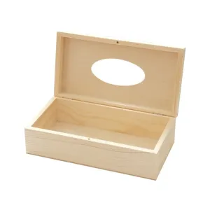 Drvena kutija za salvete 26x13.7x8 cm (drveni poluproizvod za)