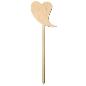 Srce na štapiću 28 cm (ukrasi za zaljubljene)
