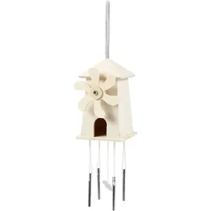 Vjetrenjača za zvončićima za dalju doradu (Drvena dekoracija)