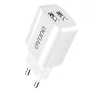 Dudao A2EU Home Travel punjač 2x USB 2.4A, bijela #362510