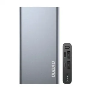 Dudao K5Pro Power Bank 10000mAh 2x USB, srebro #362577