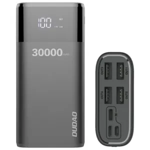 Dudao K8Max Power Bank 4x USB 30000mAh 4A, crno #362520