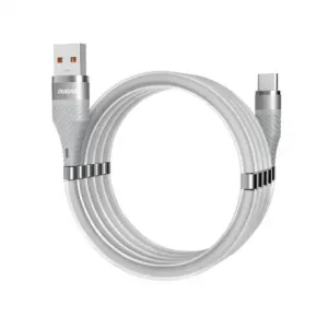 Dudao Self Organizing magnetski kabel USB / USB-C 5A 1m, siva #362549