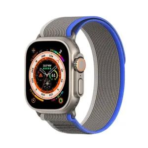 Dux Ducis Sport Velcro remen za Apple Watch 42/44/45/49mm, blue/gray