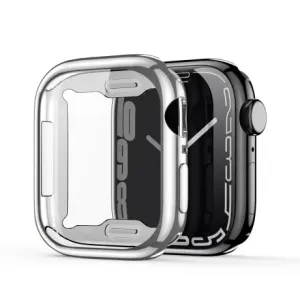 Dux Ducis Samo maska sa zaštitnim staklom za Apple Watch 7 41mm, srebro #362985