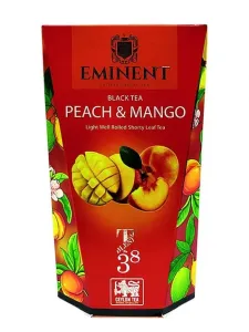Aromatizovaný černý čaj, Eminent Peach and Mango, sypaný, 100 g