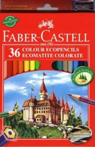 Drvene bojice Castell set - 36 boja (Faber Castel - Drvene) #203006