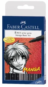 Flomasteri Art Pen PITT Manga set (Faber Castel - Flomasteri)