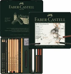 Pitt Monochrome set - 21 komada - metalna kutija (Faber Castel)