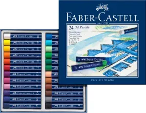 Uljane pastele Gofa set - 24 boje (Faber Castel - Uljane)