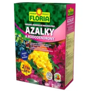 Organo - minerální hnojivo pro AZALKY a RODODENDRONY, Floria, balení 2.5 kg