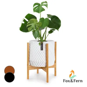 Fox & Fern Zeist, stalci za cvijeće, 2 visine, kombinirani, plug-in dizajn, prirodni #4237
