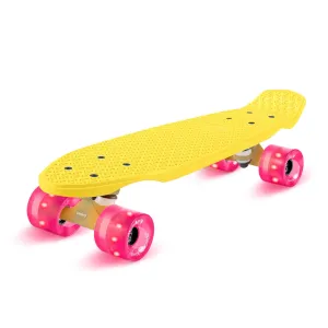 Fun pro Mini Cruiser Skateboard Trickboard PP Board 100kg LED kotači PU Tvrdoća: 88A #4894