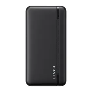 Havit PB90 Power Bank 10000mAh 2x USB / USB-C, crno