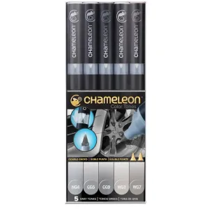 Set flomastera Chameleon 5 kom - Gray Tones (flomaster)