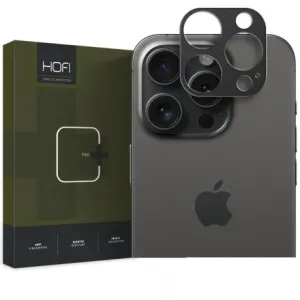 HOFI Alucam Pro zaštitno staklo za kameru za iPhone 15 Pro / 15 Pro Max, crno