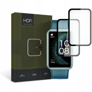 HOFI Hybrid 2x zaštitno staklo za Huawei Watch Fit SE, crno