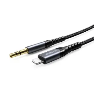 Joyroom Hi-Fi Audio kabel 3.5 mm jack / Lightning 1m, crno #369092