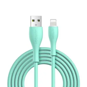 Joyroom Bowling Data kabel USB / Lightning 2.4A 1m, zeleno